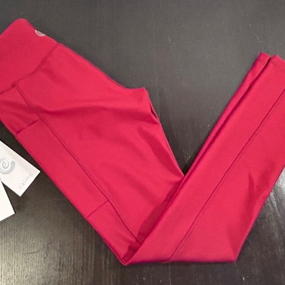 Johnny Was Calme Endure High Waist Leggings 7/8 With Pockets Size XS - Picture 2 of 8
